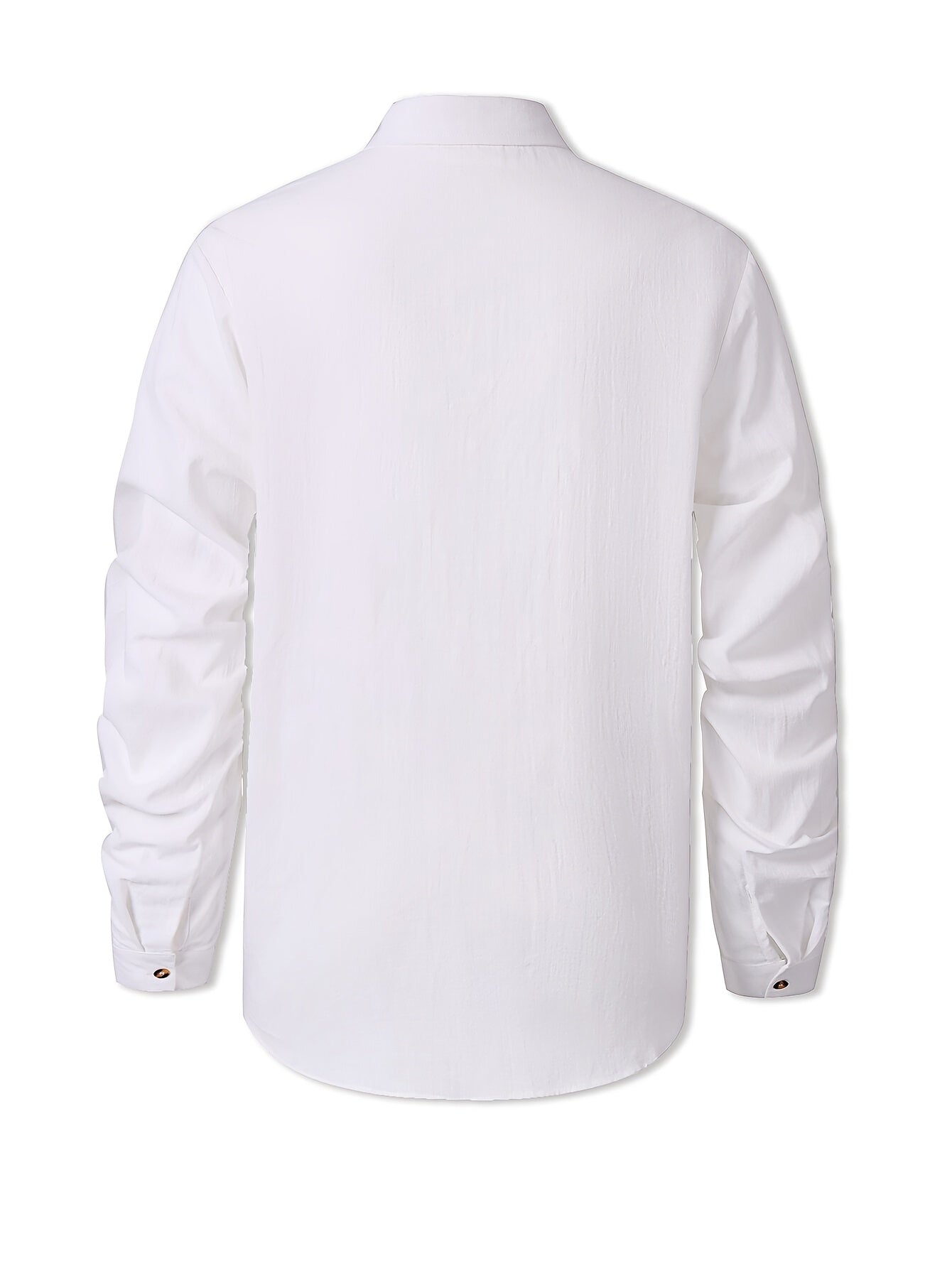 Herren Freizeithemd Langarm – Klassisches Button-Down-Hemd für Alltag und Büro