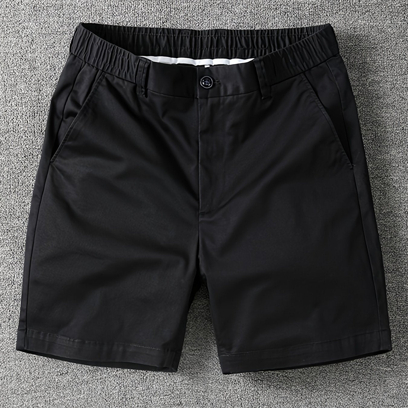 Summer Micro-elastic Casual Shorts, Four-tenths Length Shorts