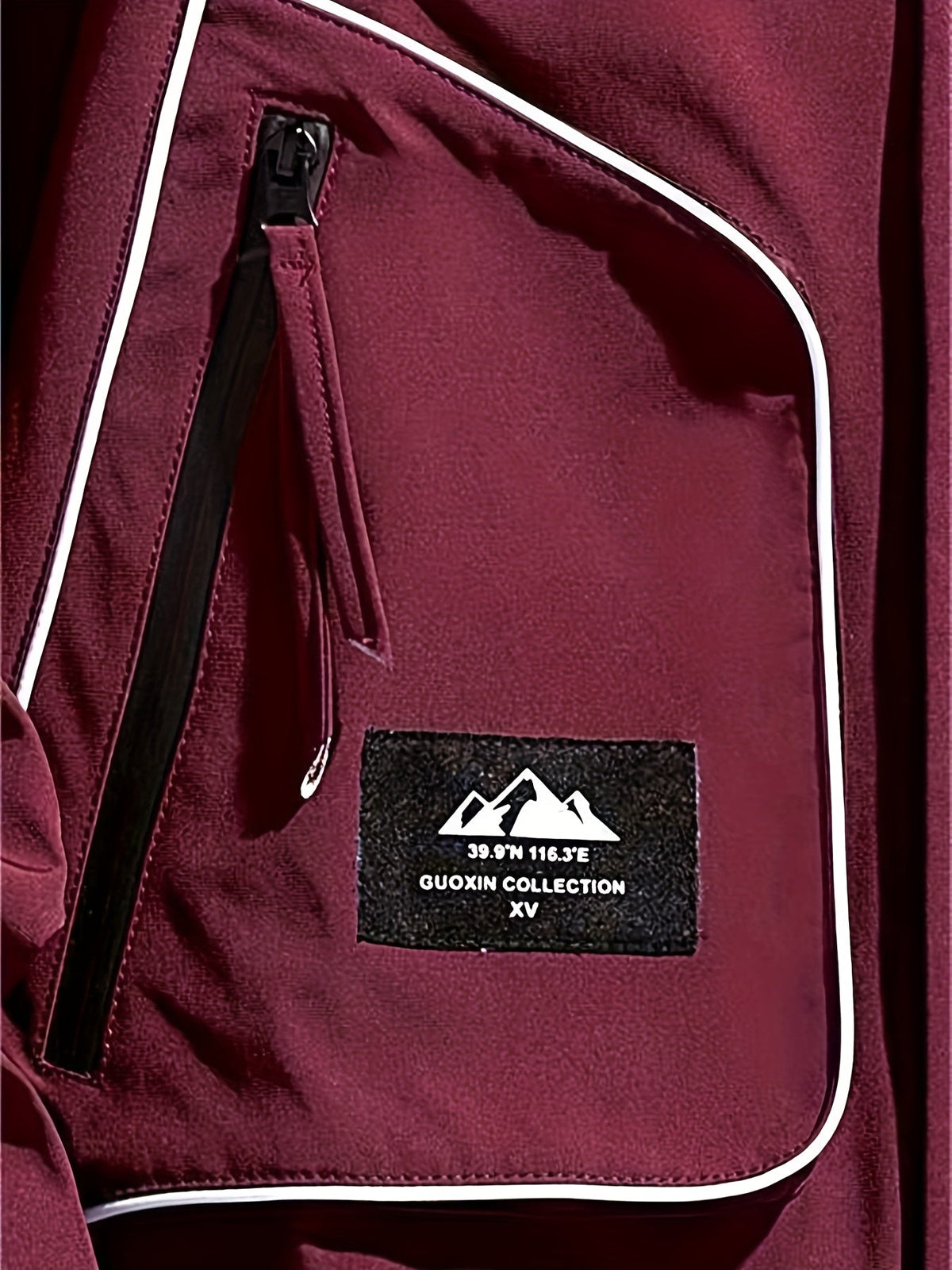 Unisex Kapuzenjacke mit Reißverschluss & Taschen