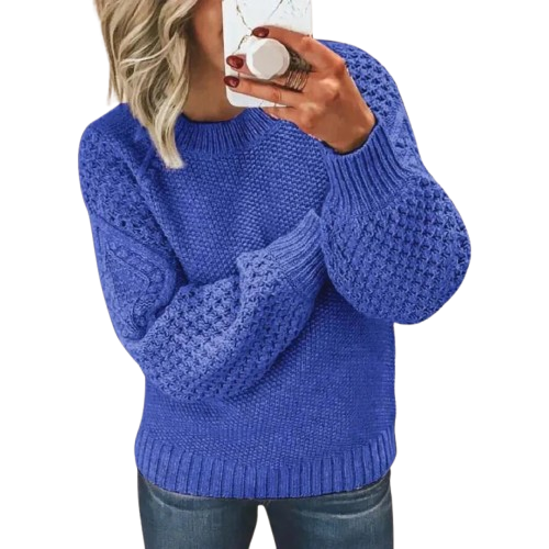 Damen Strickpullover im modernen Casual-Look – Bequemer, eleganter Alltagsbegleiter