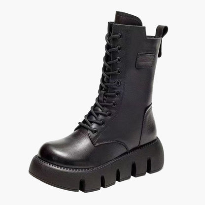 Damen Modische Plateaustiefel mit Orthopädischem Komfort – Winter Alltag & Freizeit