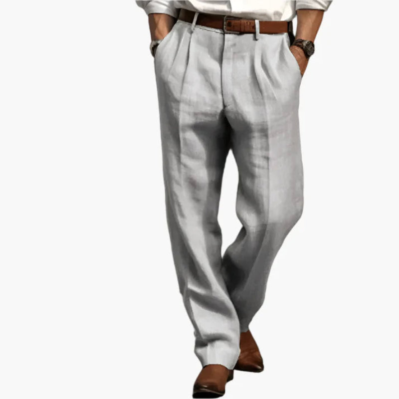 Herren Elegante Freizeithose für Büro und Alltag