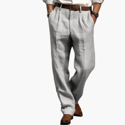 Herren Elegante Freizeithose für Büro und Alltag