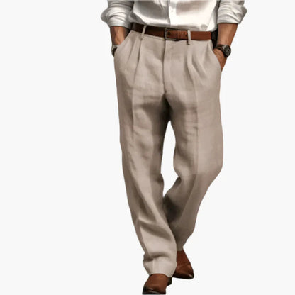 Herren Elegante Freizeithose für Büro und Alltag