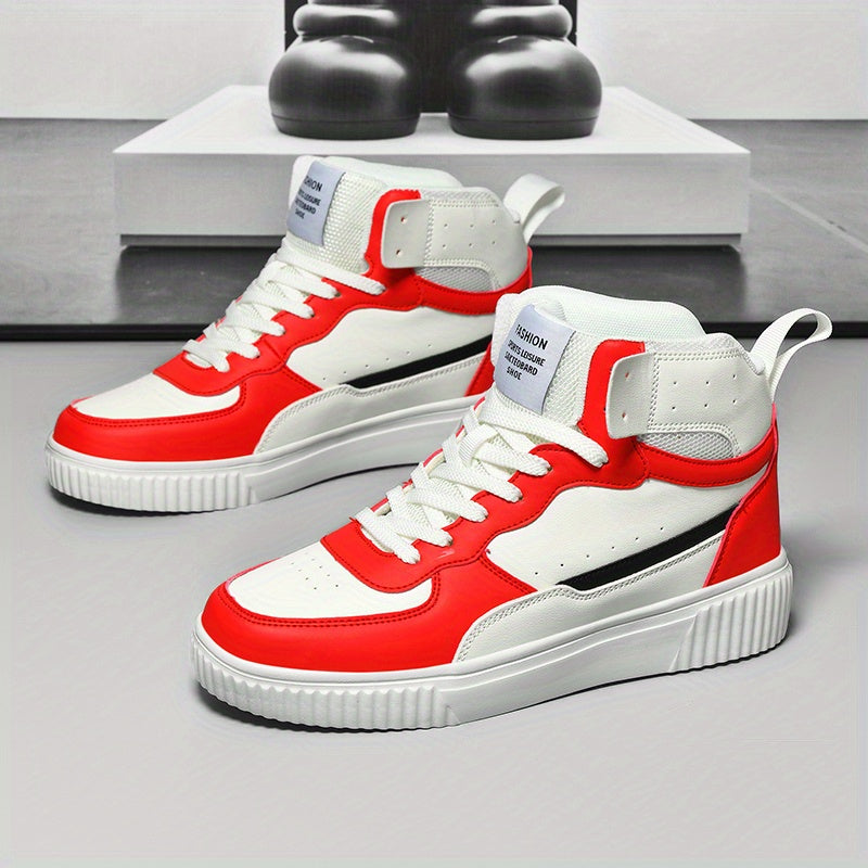 Herren High-Top Sneaker Freizeitschuhe Streetstyle Sport für Alltag & Outdoor
