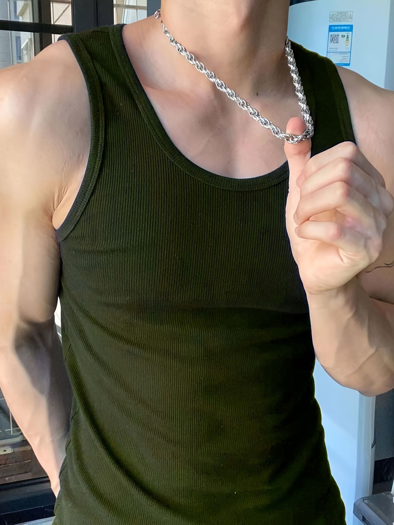 Herren Sport Tanktop – Enganliegendes, Stilvolles Muskelshirt für Fitness & Freizeit