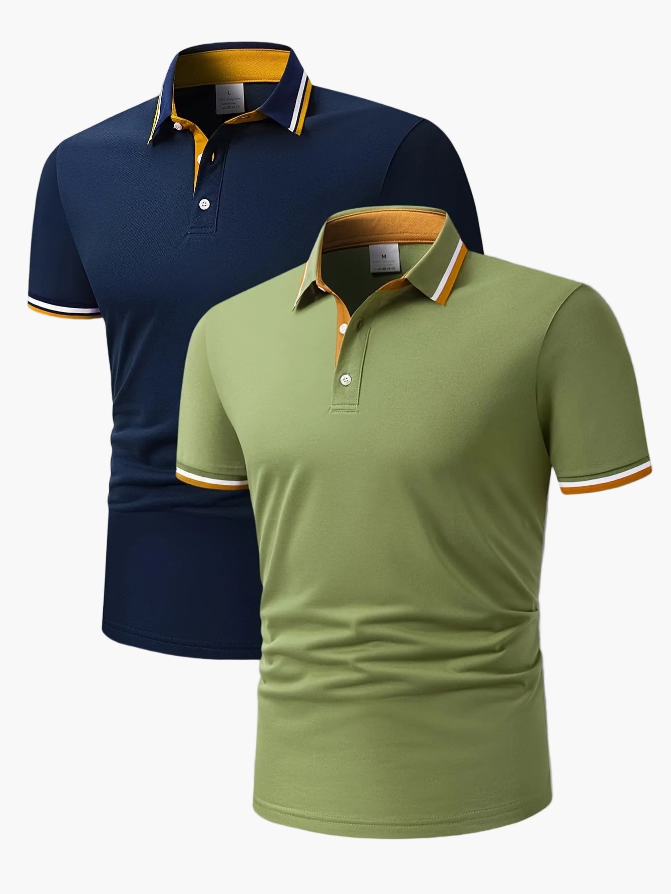 Herren Poloshirt 2er-Pack – Klassischer Casual Style für Alltag und Freizeit
