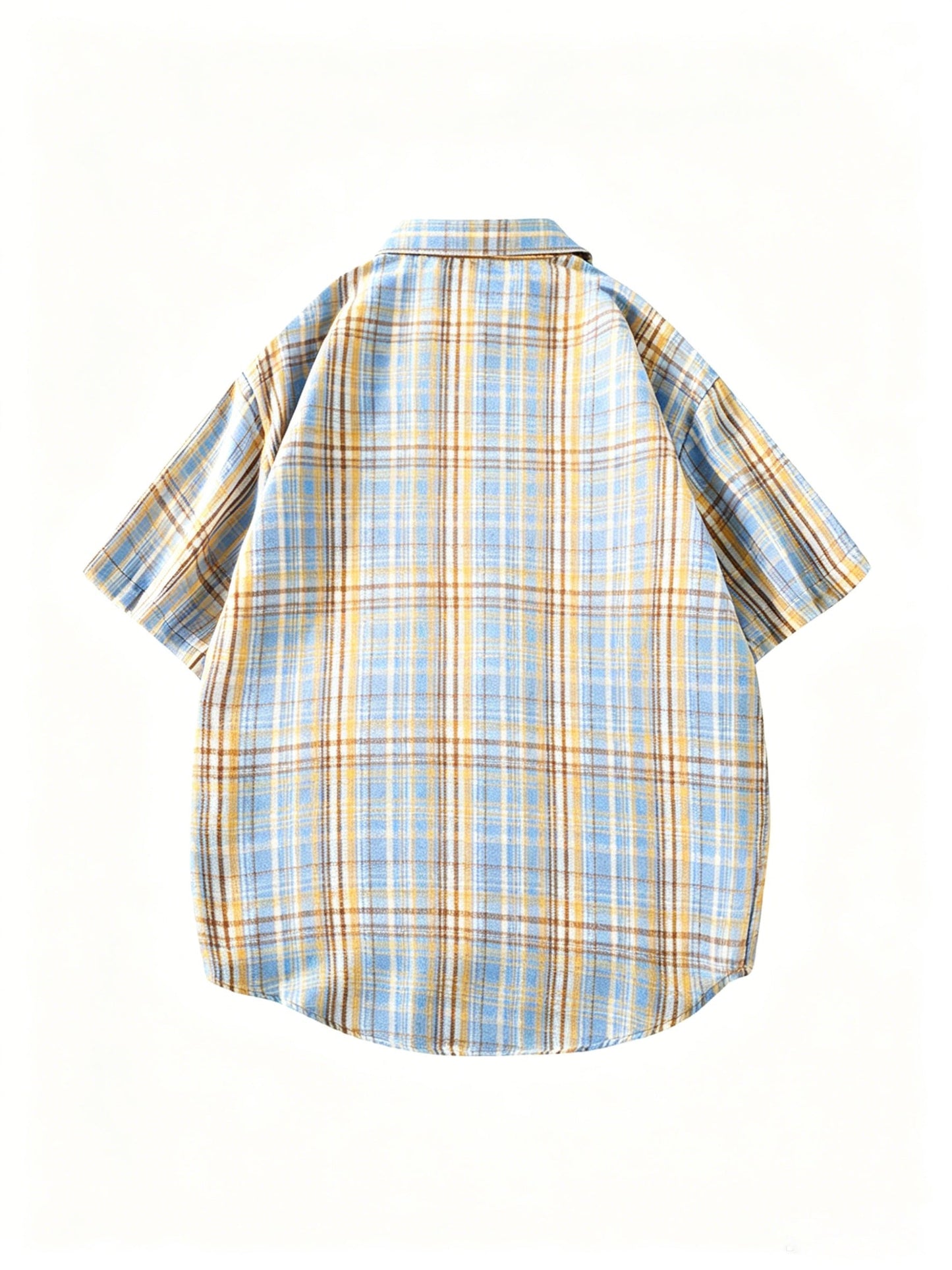 Herren Kurzarm Freizeithemd Kariert – Lässiger Style für Alltag und Freizeit