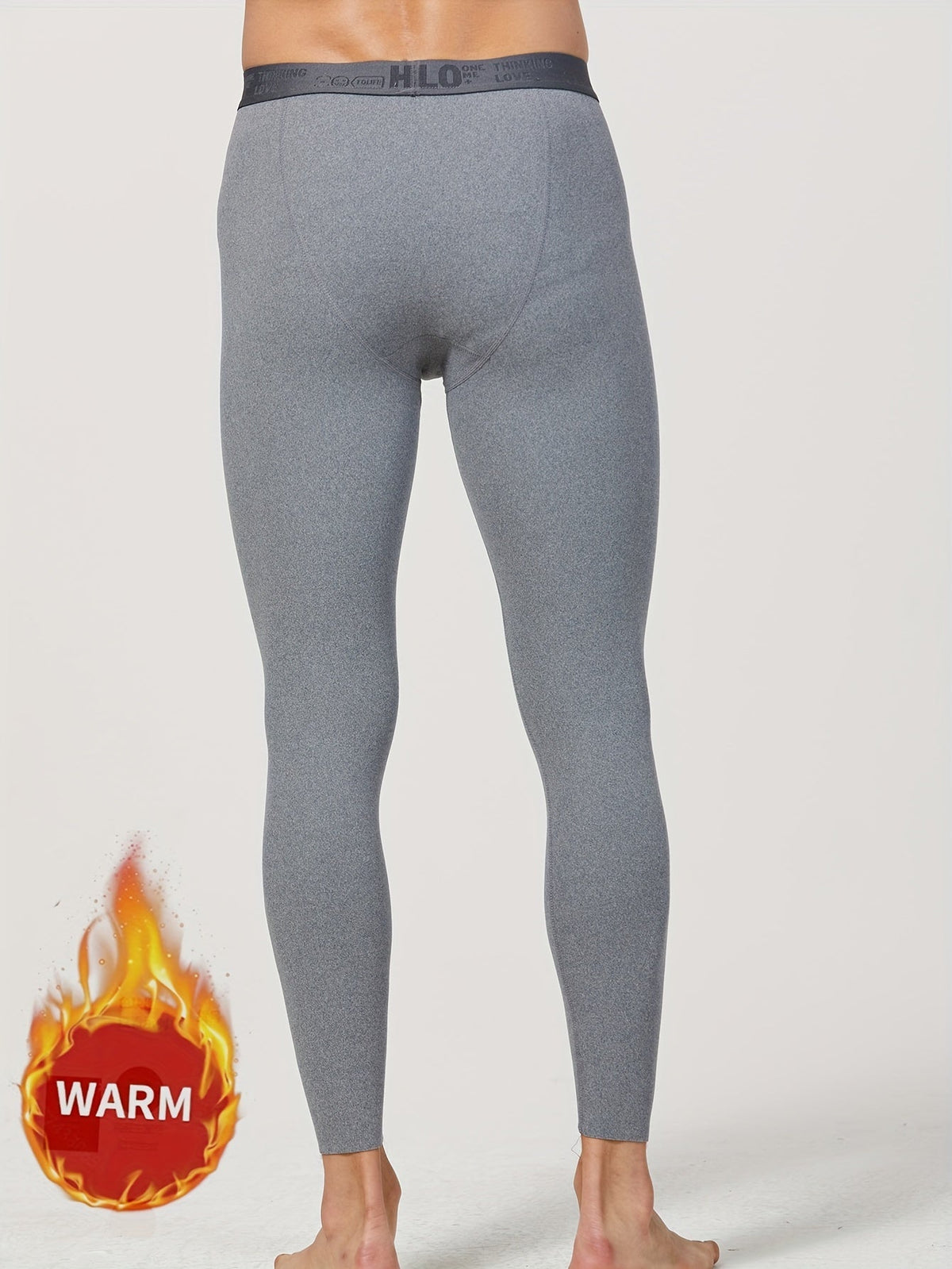 Herren Thermounterhose lang 3er Pack gefüttert Schwarz