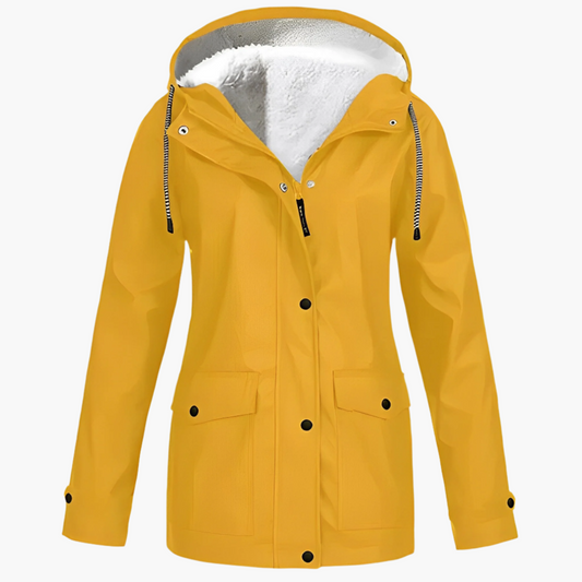 Damen Outdoorjacke mit Kapuze – Wind- und Wetterfest