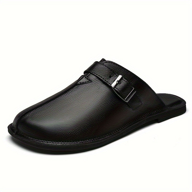 Herren Pantoletten mit Schnalle – Elegante Slipper für Freizeit & Alltag