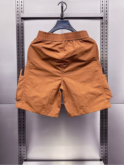 Herren Utility Cargo Shorts mit großen Taschen – Streetwear & Outdoor Style