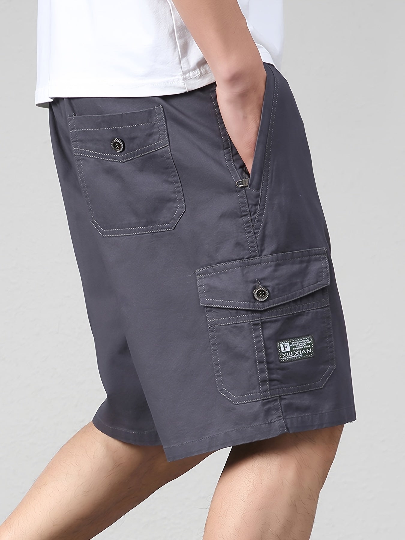Herren Cargo-Shorts im Freizeitstil mit praktischen Taschen – Ideal für Alltag & Outdoor