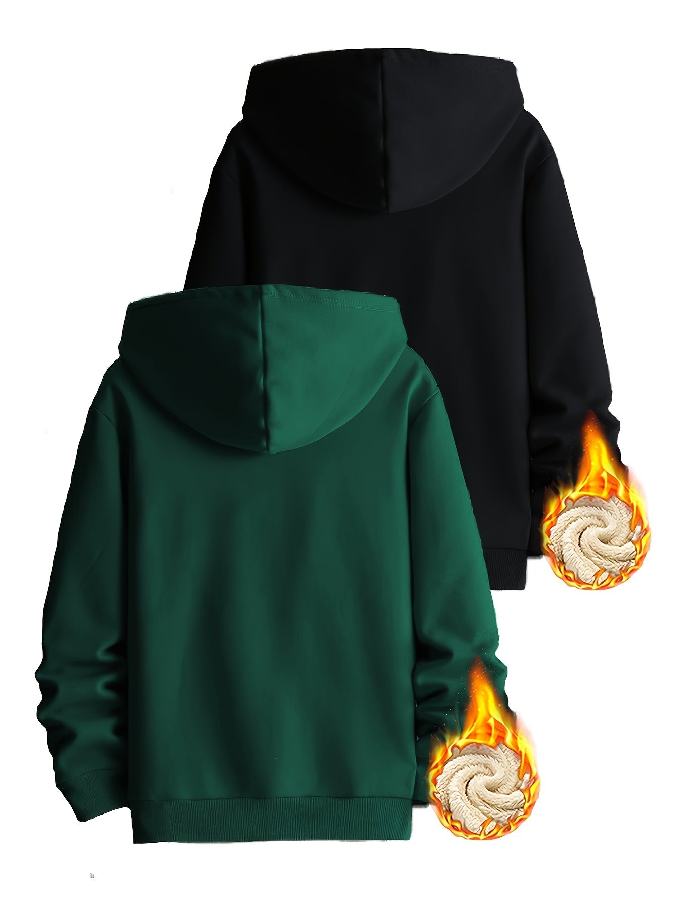 Unisex Kapuzenpullover gefüttert mit Kängurutasche – Verschiedene Farben