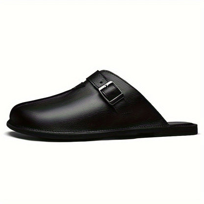 Herren Pantoletten mit Schnalle – Elegante Slipper für Freizeit & Alltag