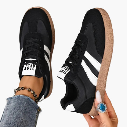 Damen Retro Sneaker Freizeit Stil – Bequeme Turnschuhe für Alltag & Streetwear