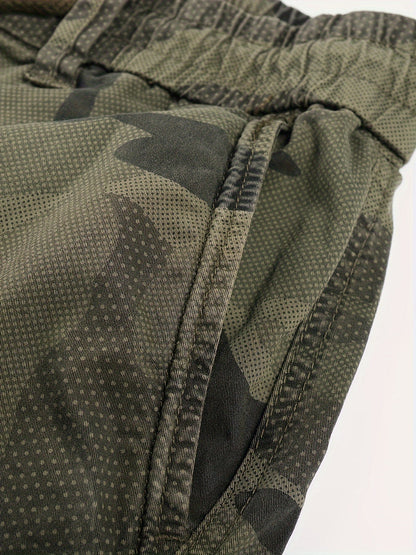 Herren Cargo Jogger Hose mit Camouflage Muster und Utility-Design – Streetwear und Outdoor