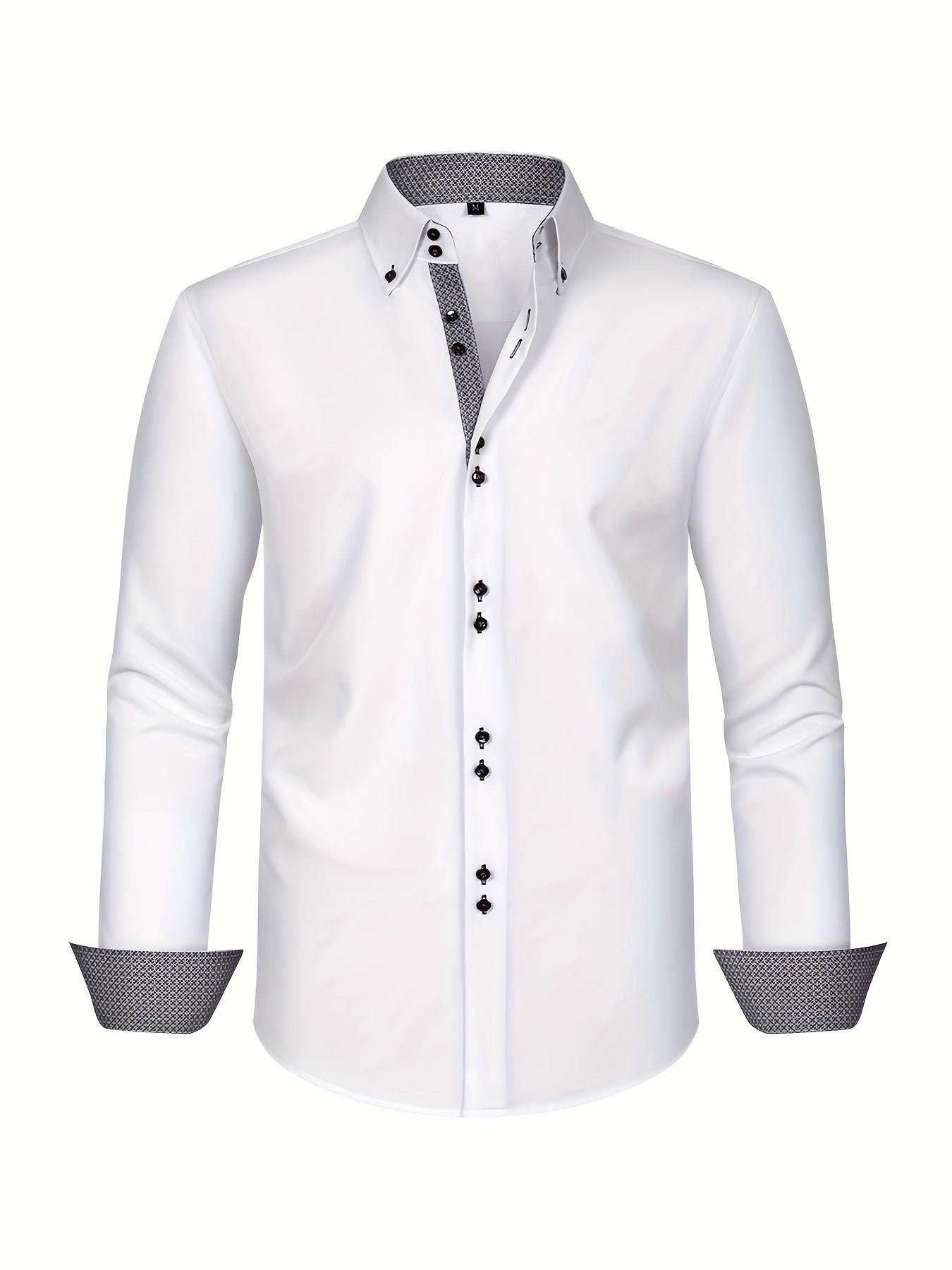 Herren Business-Freizeithemd Slim Fit – Eleganter Stil für Büro und Alltag