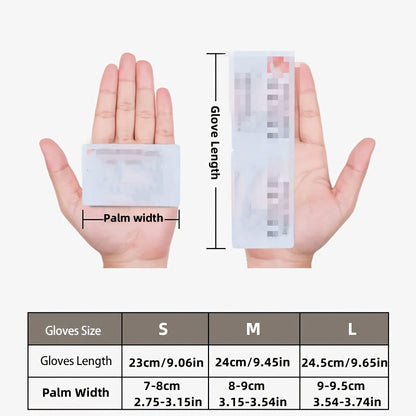 Damen Handschuhe Schwarz mit Ziernähten