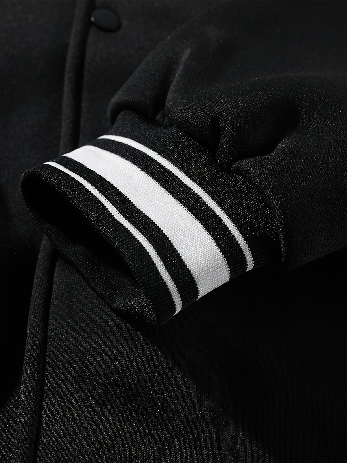 Unisex Baseballjacke mit Kapuze und Druckknöpfen, Winterjacke für Outdoor