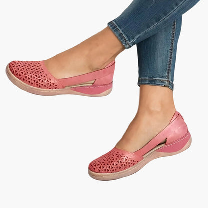 Damen Orthopädische Ballerinas Komfortschuhe für Alltag und Freizeit