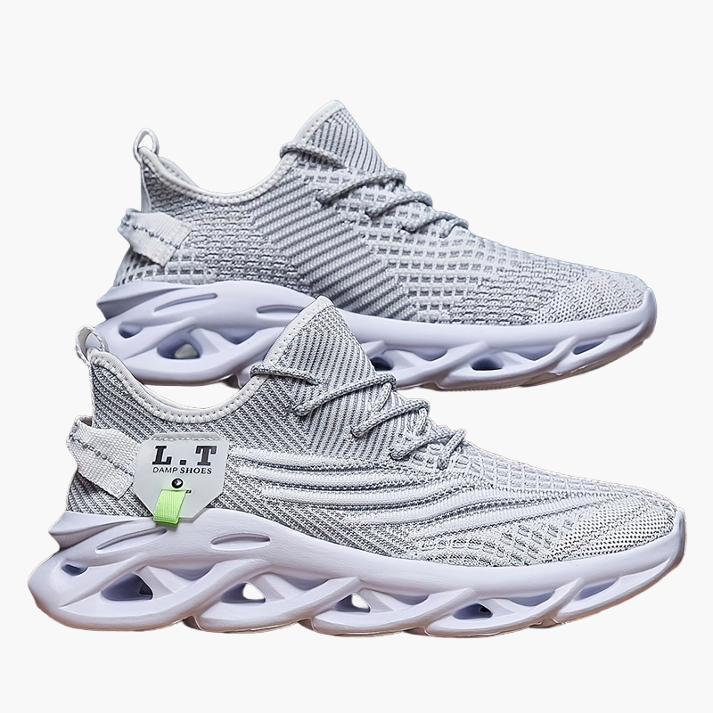 Herren Sneaker Sportliche Laufschuhe mit Atmungsaktivem Design und Modischer Sohle