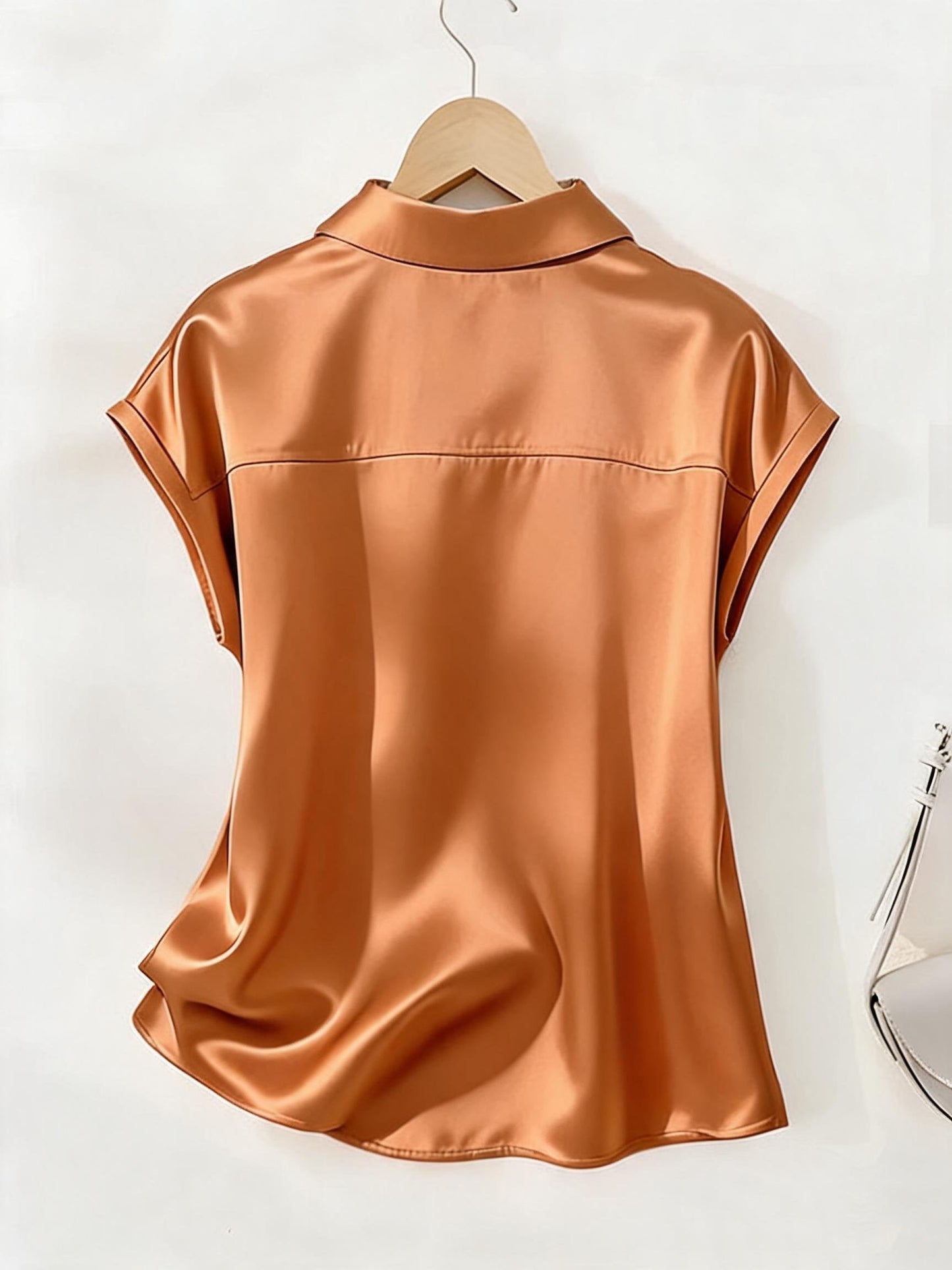 Damen Bluse mit Kragen und Knopfleiste – Eleganter, Zeitloser Stil für Büro und Freizeit