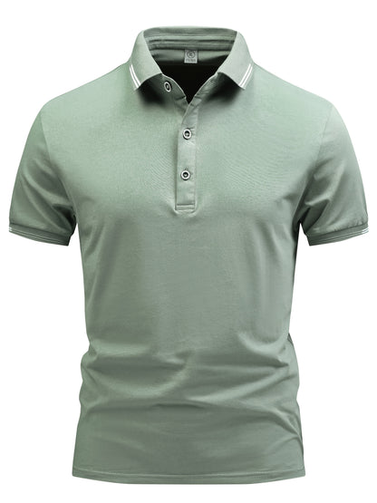 Herren Polo Shirt Klassisch Modern Freizeit für Alltag und Büro