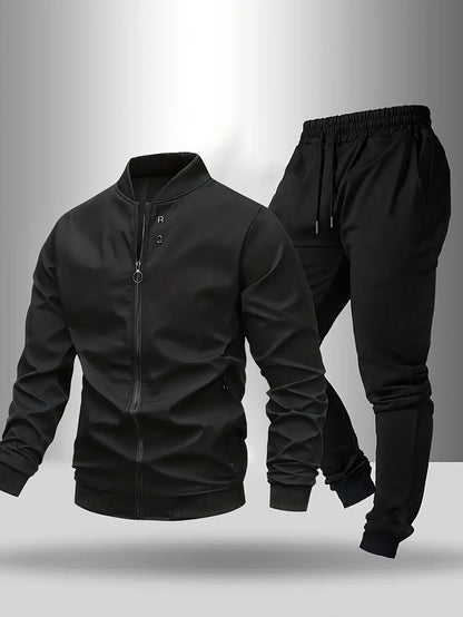 Herren Trainingsanzug Set – Sportlicher Freizeitanzug im modernen Stil für Alltag und Fitness
