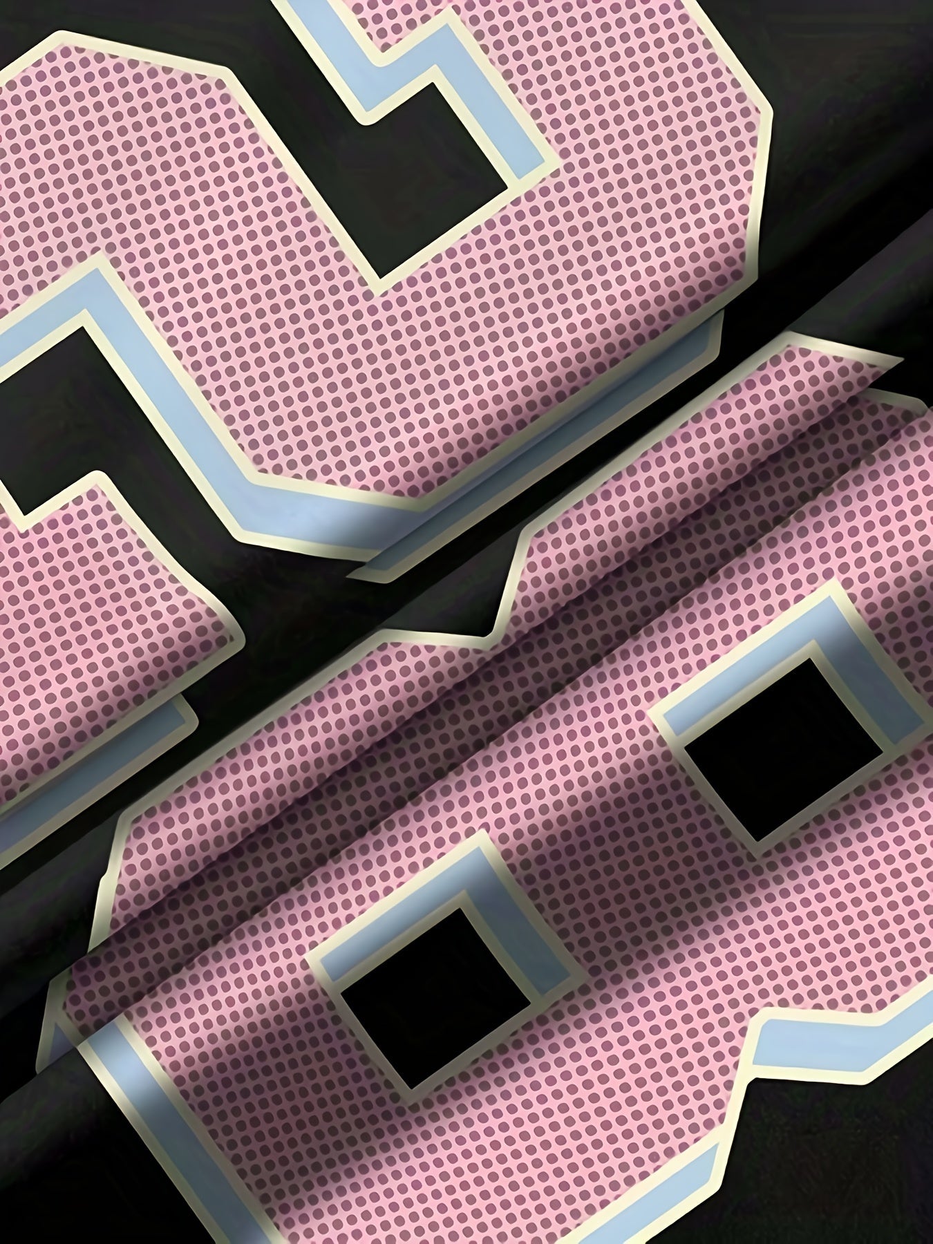 Damen Preppy Style Jersey T-Shirt mit Nummer 28 und sportlichem Design für Freizeit und Streetwear
