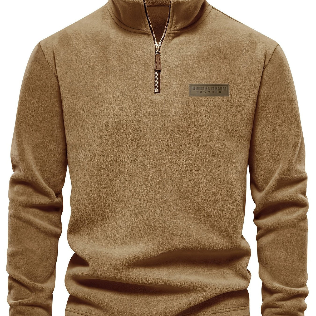 Herren Quarter-Zip Pullover – Moderner Freizeit-Look mit Stehkragen und Minimalistischem Design