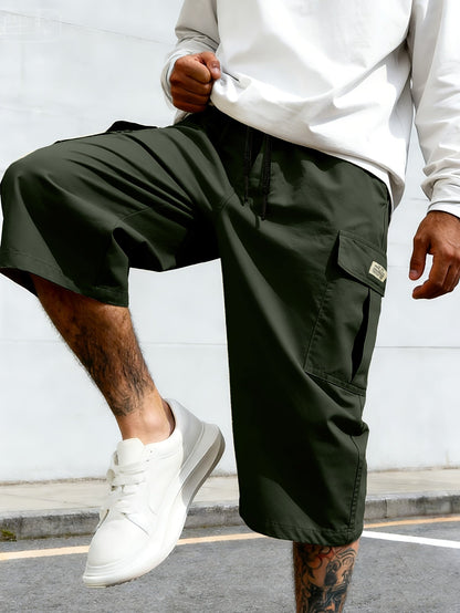 Herren Streetwear Cargo Shorts Freizeit Bermuda Urban Style