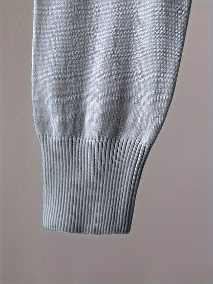 Damen Loungewear Set Strickpullover V-Ausschnitt und Strickhose Jogger mit Tunnelzug