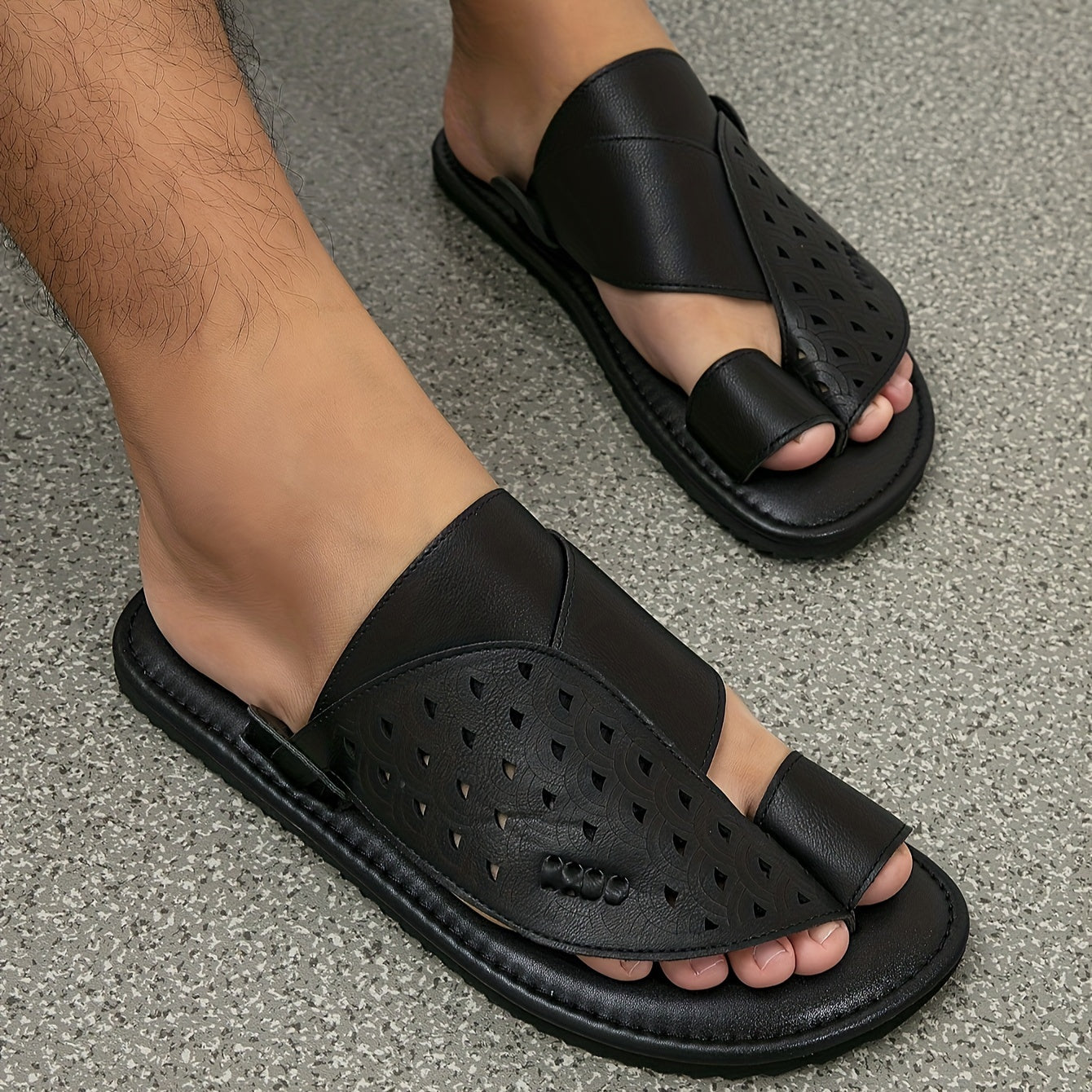 Herren Zehentrenner-Sandalen – Eleganter Stil für Alltag & Freizeit
