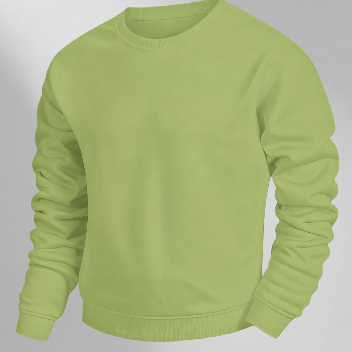 Herren Basic Rundhals Sweatshirt – Klassischer Look für Alltag & Freizeit