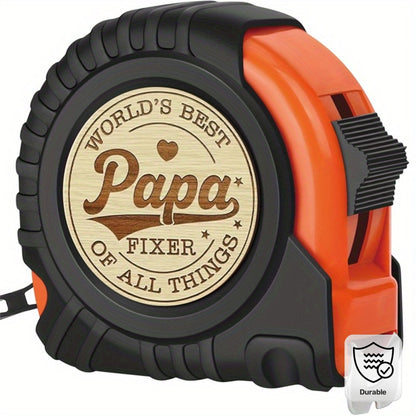 Vatergeschenk Maßband – Vintage Stil, Papa "Bester Alleskönner" – Vatertag Werkzeug für Männer