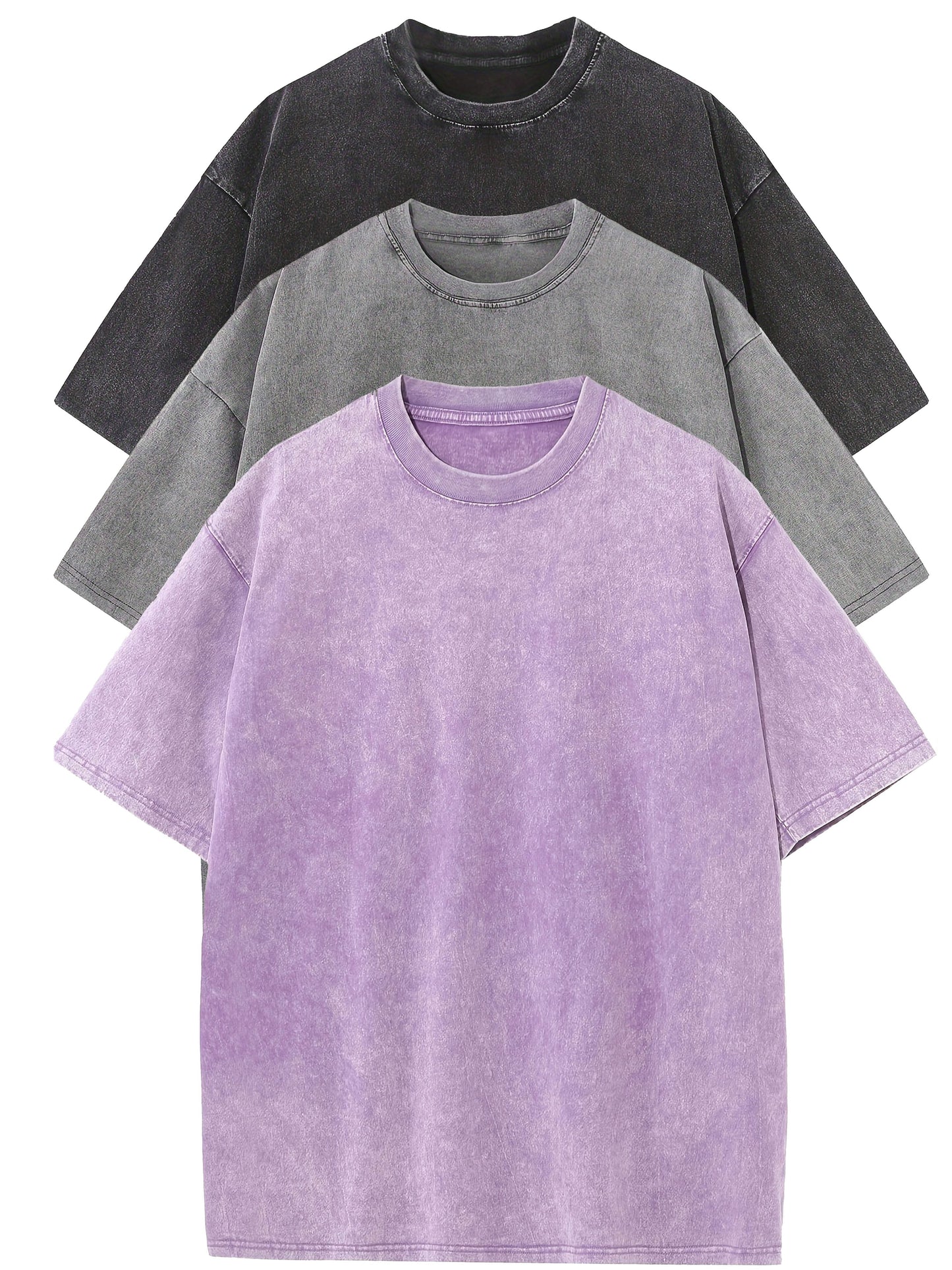 Herren Oversize T-Shirt Vintage Look – Lässiges Basic für Alltag und Freizeit