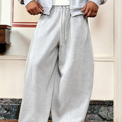 Herren Weite Jogginghose Relaxed Fit Streetstyle