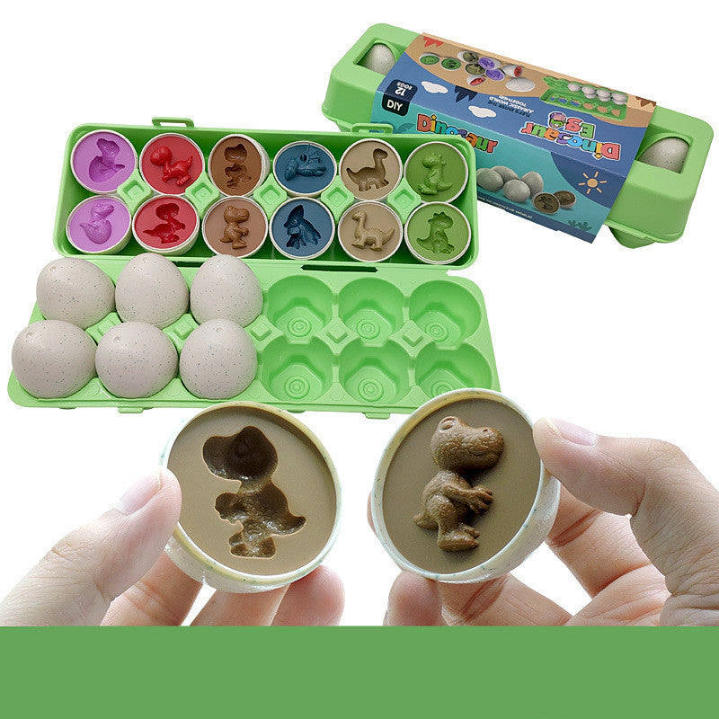 Kinder Lernspielzeug Eier-Set – Pädagogisches Steckspiel zur Formen- und Zahlenzuordnung, ab 3 Jahren