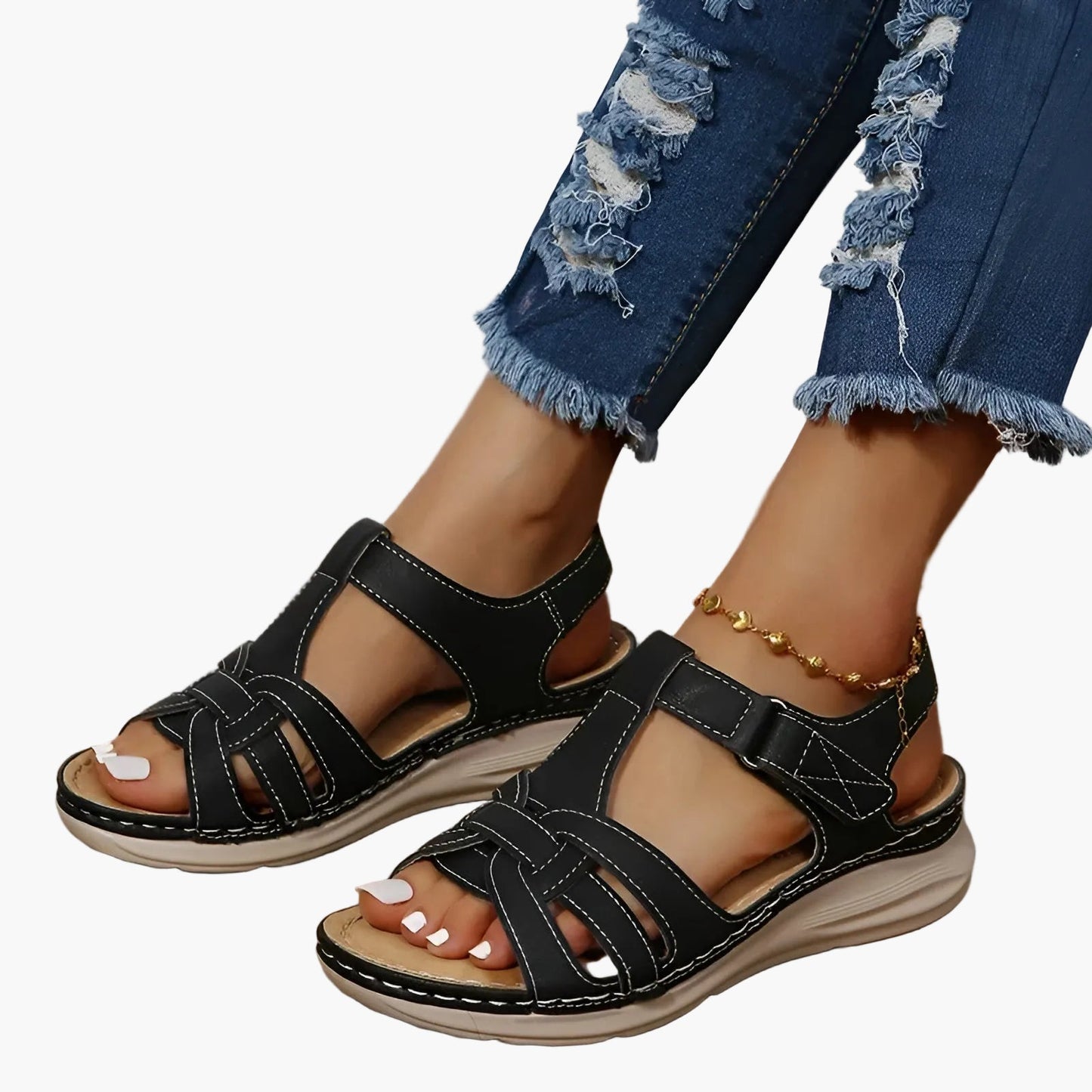 Damen Orthopädische Komfortsandalen – Alltag & Freizeit, modisch & bequem