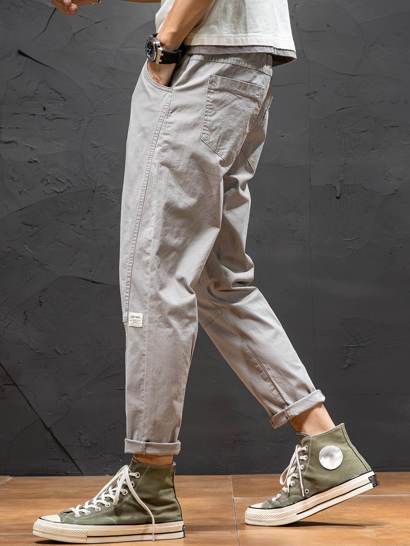 Herren Utility-Tapered Freizeithose – Moderner Stil für Alltag & Freizeit