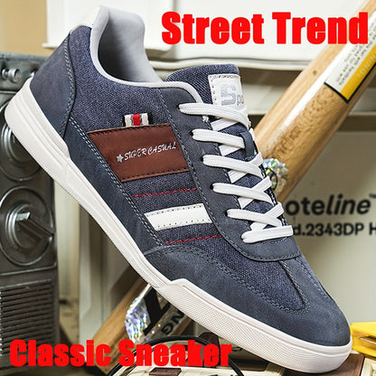 Herren Sneaker Vintage Stil Super Casual – Freizeit- und Alltagsschuhe