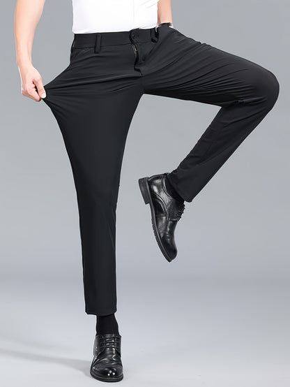 Herren Business Stretch-Hose – Elegante, bequeme Büro- und Freizeithose