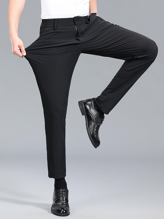 Herren Business Stretch-Hose – Elegante, bequeme Büro- und Freizeithose