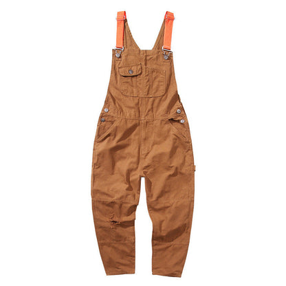 Lässiger Jumpsuit für Herren – moderner Romper im Workwear-Stil mit Taschen, ideal als casual oder cotton Jumpsuit