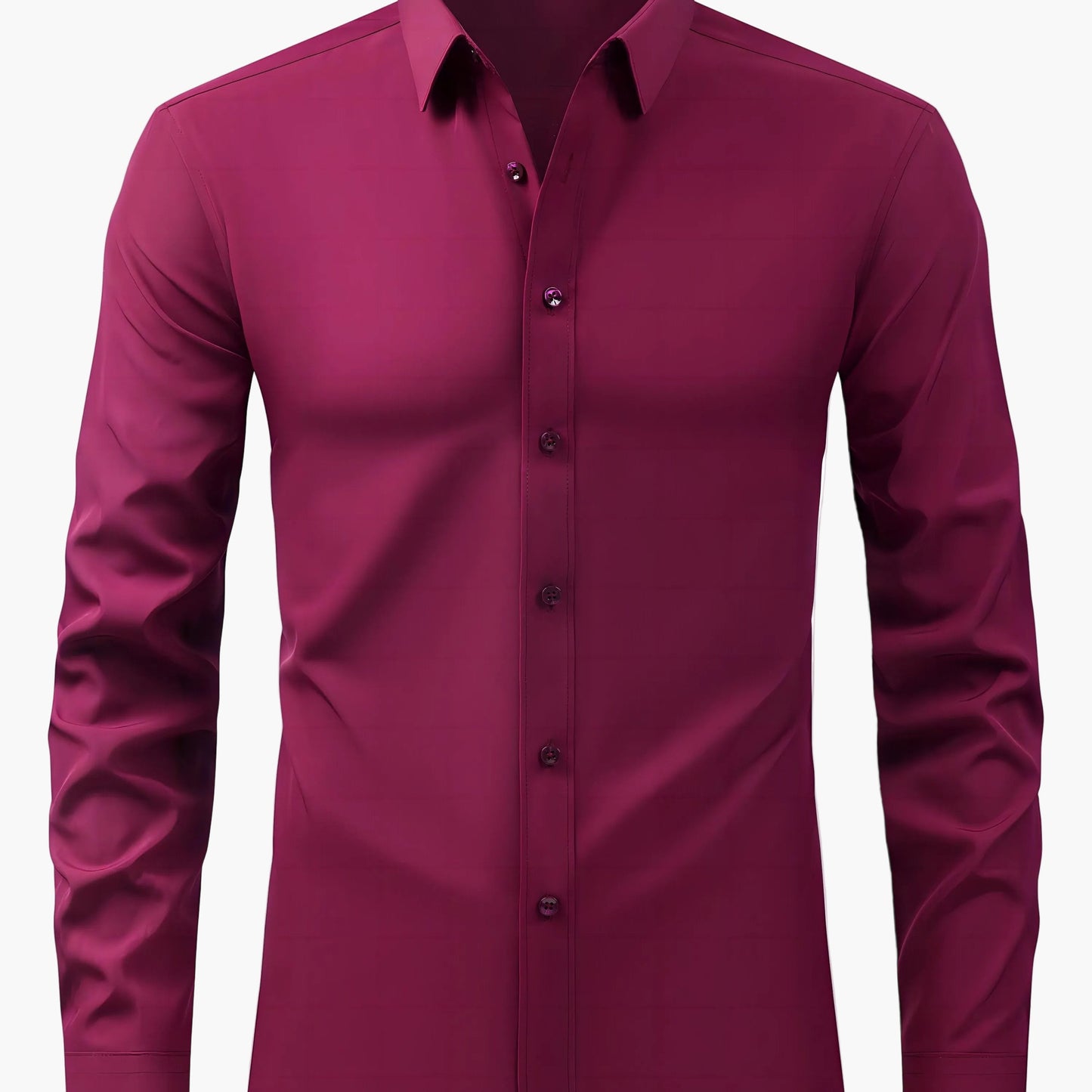Herren Business Freizeithemd – Elegantes Langarmhemd für Alltag und Büro