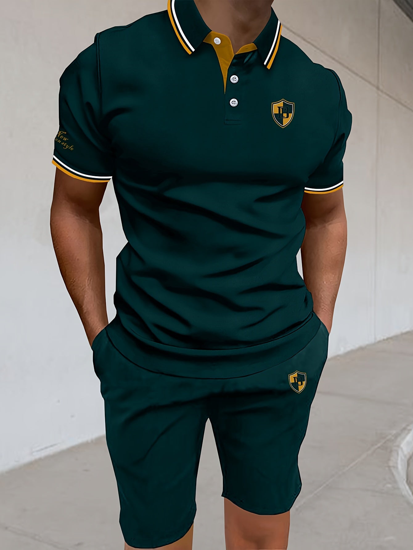 Herren Polo Short Set – Sportlich Elegantes Freizeit Outfit für Alltag und Sommer