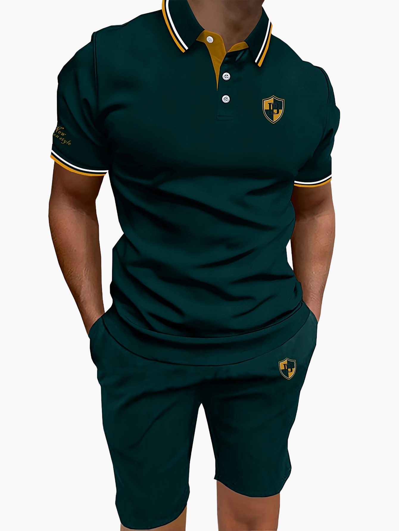 Herren Polo Short Set – Sportlich Elegantes Freizeit Outfit für Alltag und Sommer