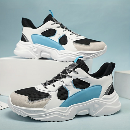 Herren Sneaker Trendige Chunky Sportschuhe Freizeit und Alltag