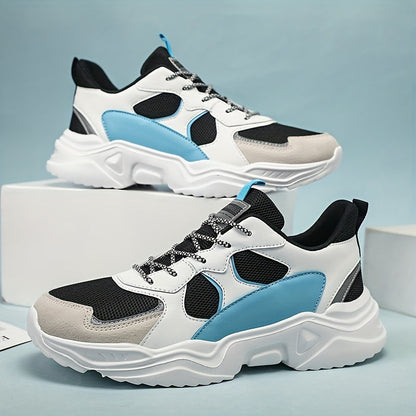 Herren Sneaker Trendige Chunky Sportschuhe Freizeit und Alltag